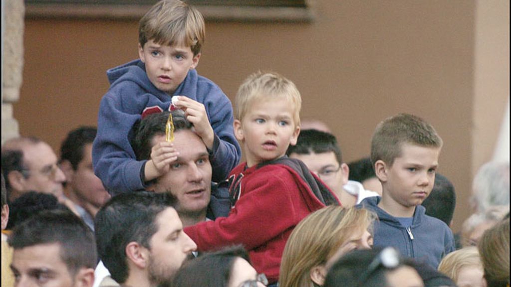 Famosos devotos en Semana Santa