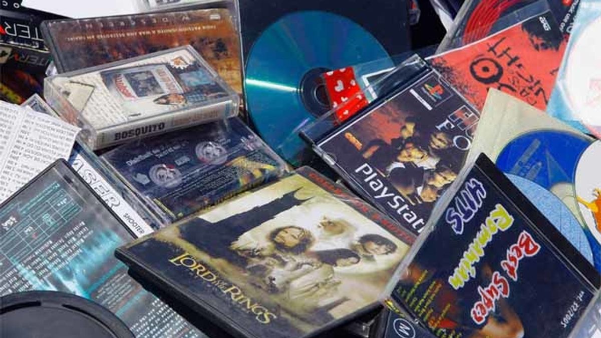 Compact Disc 'pirateados'