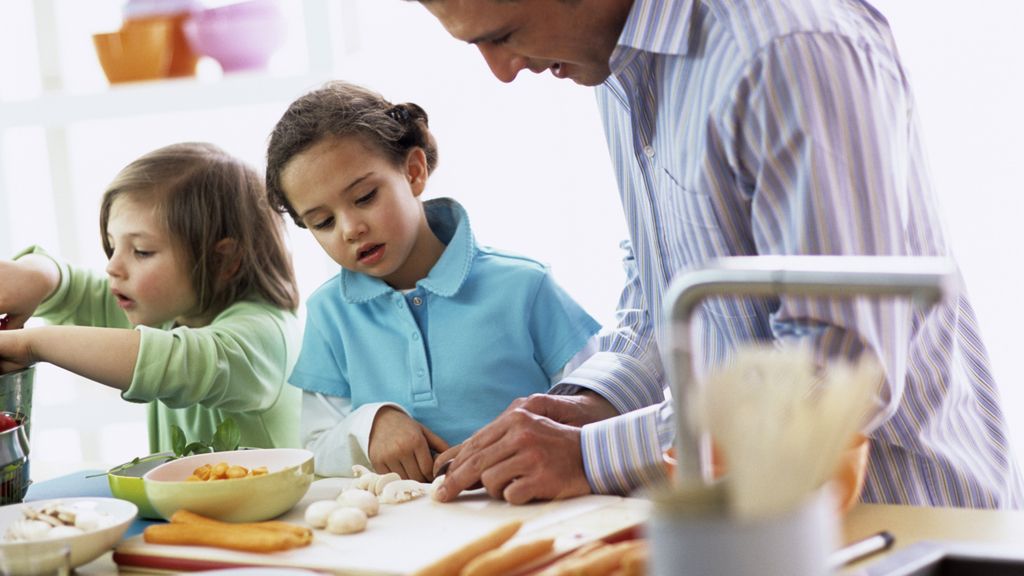 Cocinar con niños