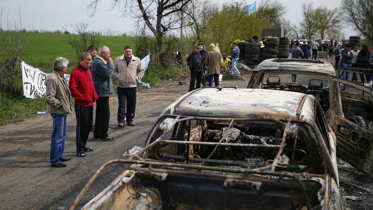 Rusia critica el "indignante" tiroteo de Slaviansk que "muestra la poca voluntad de Kiev"
