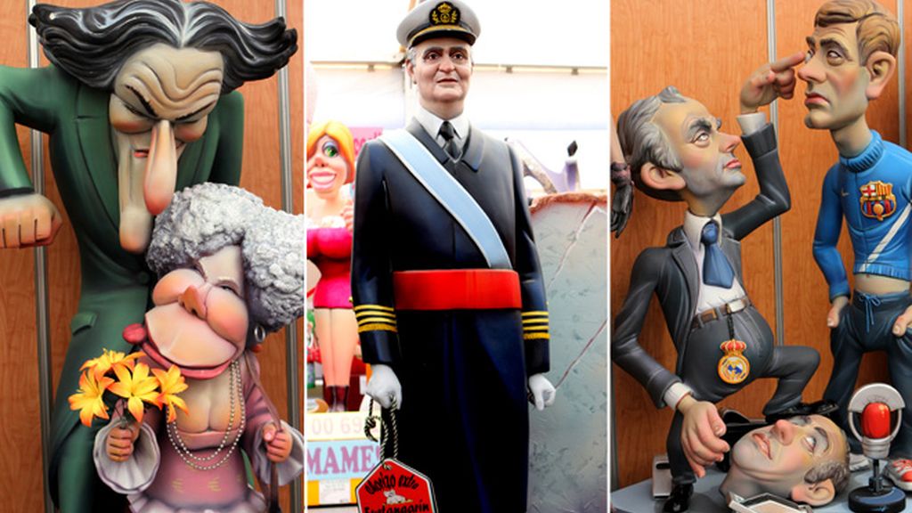 Cosas que un famoso no puede dejar de hacer si se pasa por las Fallas