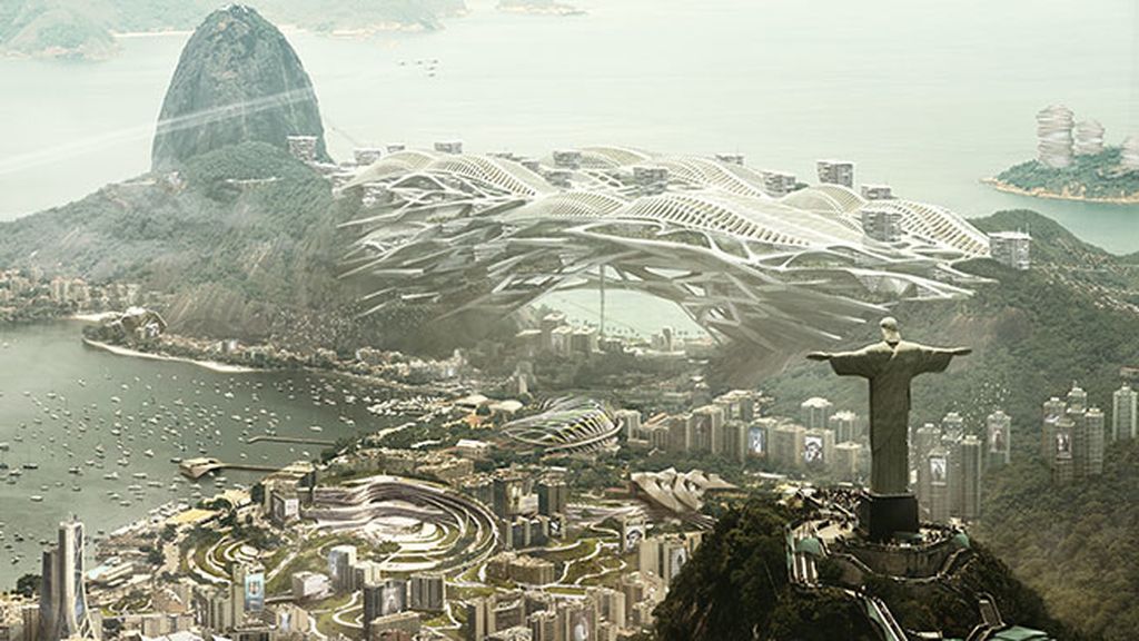 Así serán las ciudades en el Deus Ex: de La Sagrada Familia al Cristo Corcovado