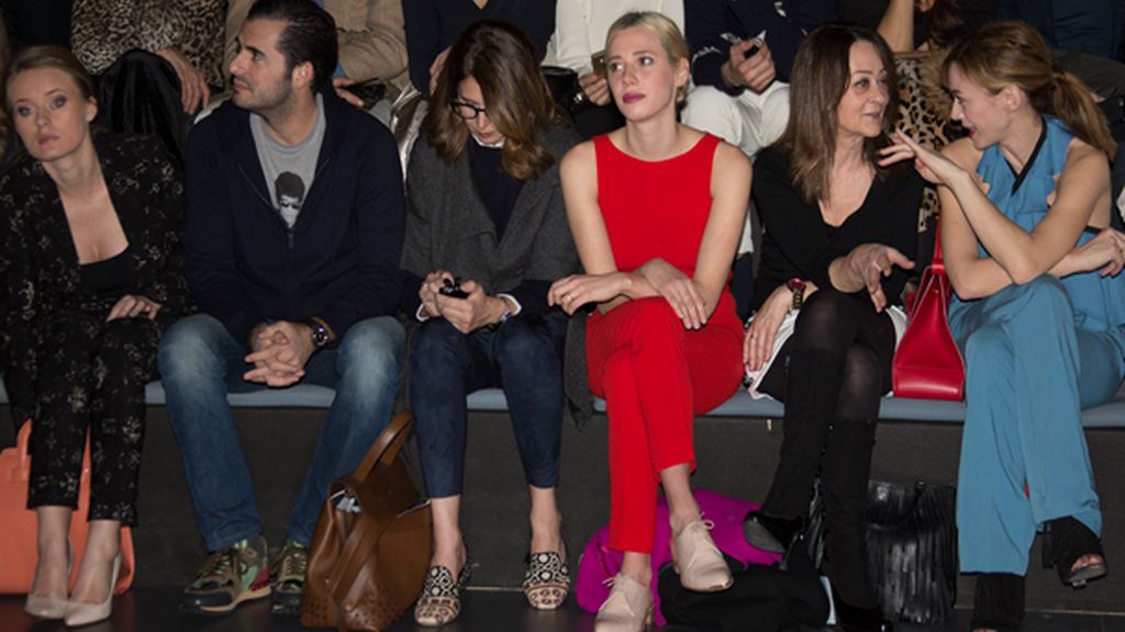 Publico en el desfile Angel Schlesser