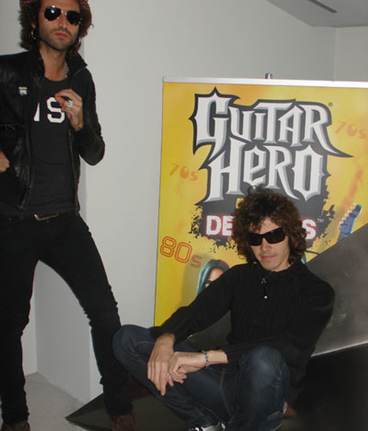 Pereza es el único grupo español que tiene uno de sus temas en la nueva versión del Guitar Hero. Foto: Beatriz Quintero