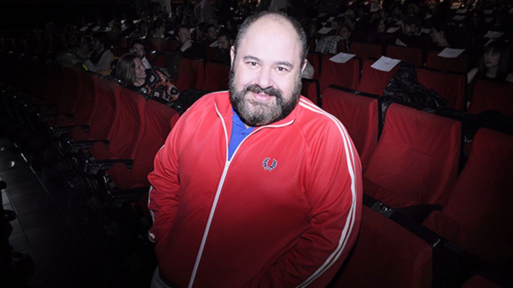 El actor Jorge Calvo tampoco se perdió el estreno de esta esperada película