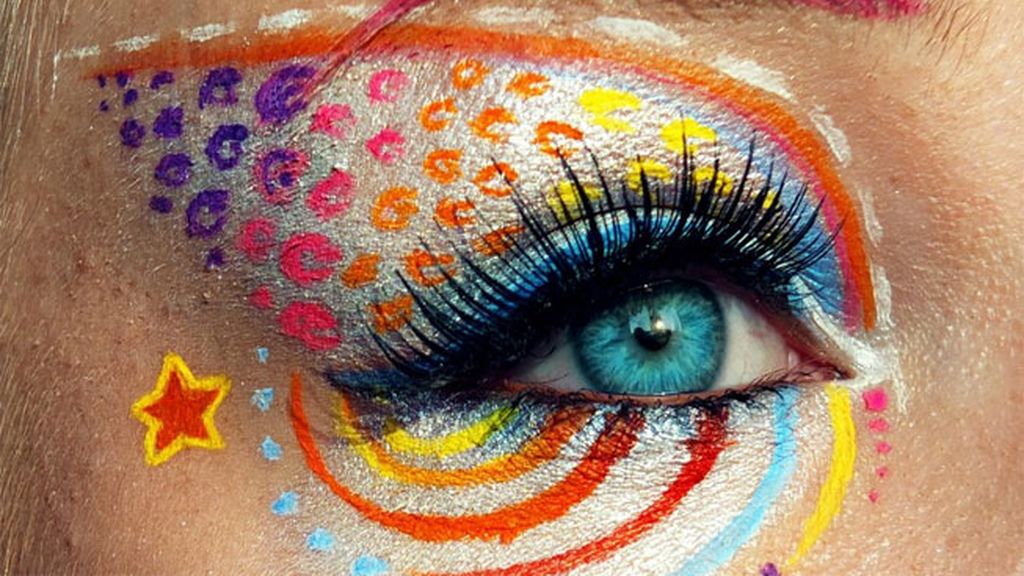 Svenja Schmitt y su sorprendente maquillaje de ojos