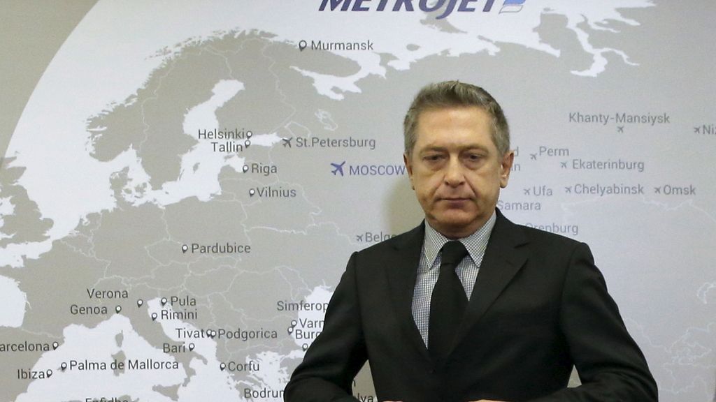 El subdirector general de la compañía rusa Kogalymavia del avión siniestrado en el Sinaí, Alexander Smirnov