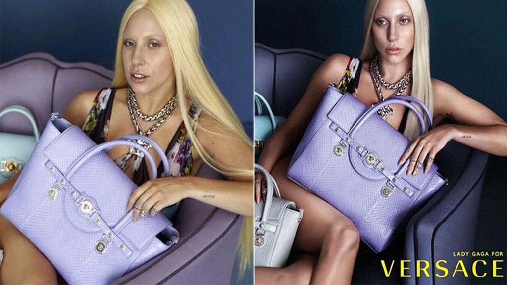 Lady Gaga para Versace
