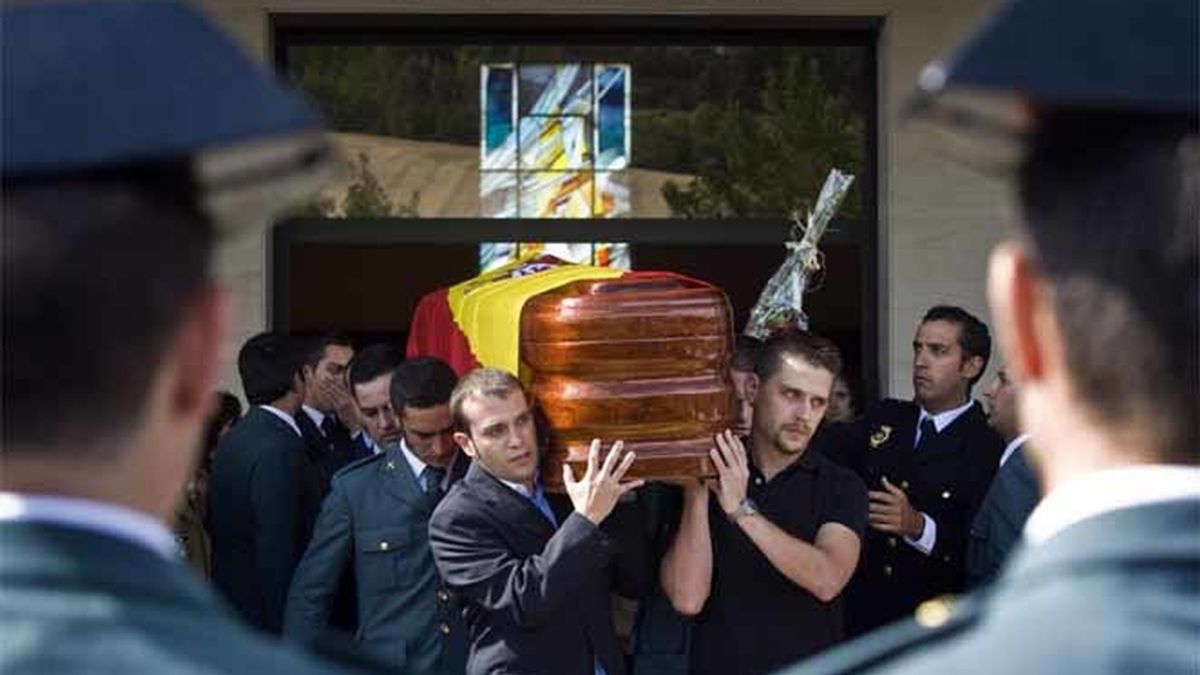 Homenaje a los guardias civiles asesinados por ETA