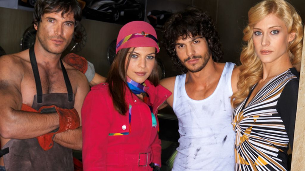 Rodaje de la promos: Pablo, Isabel,Mario y Juana