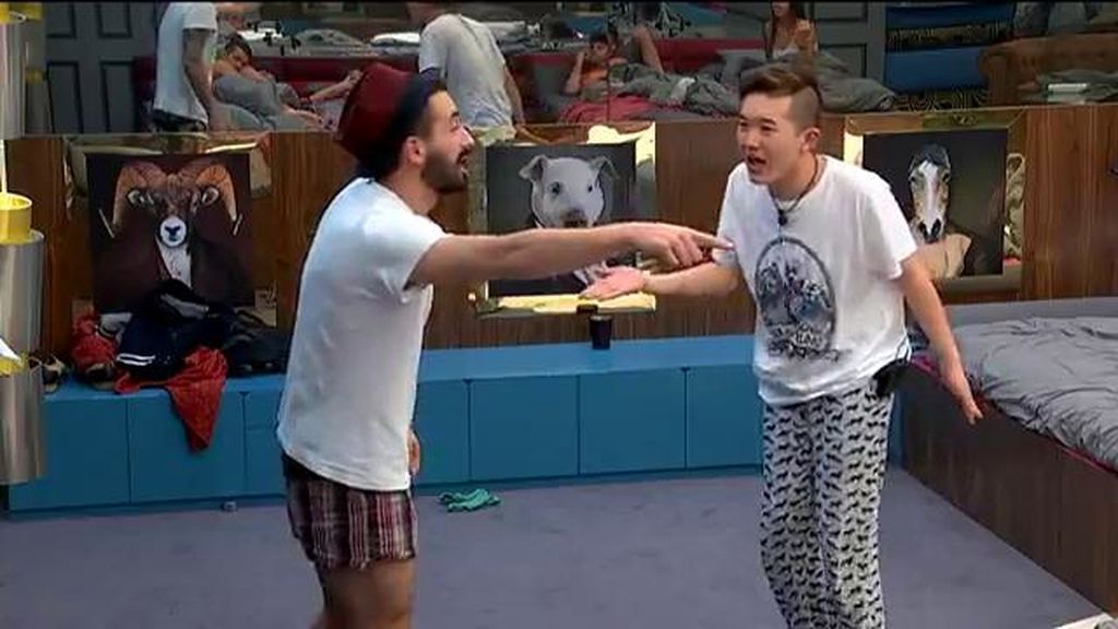 Aritz, a Han: "Me la esta liando, no quiero nada con él"