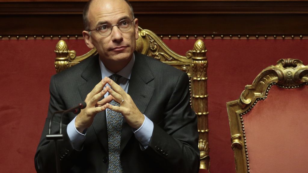 Enrico Letta, primer ministro italiano