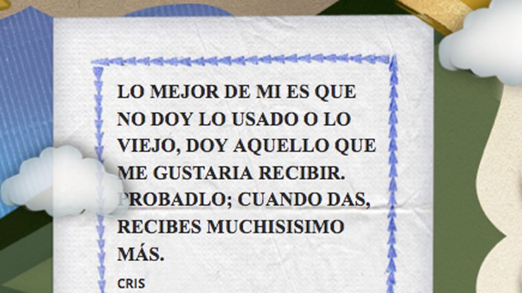 Los mejores deseos, las mejores virtudes y los mejores gestos