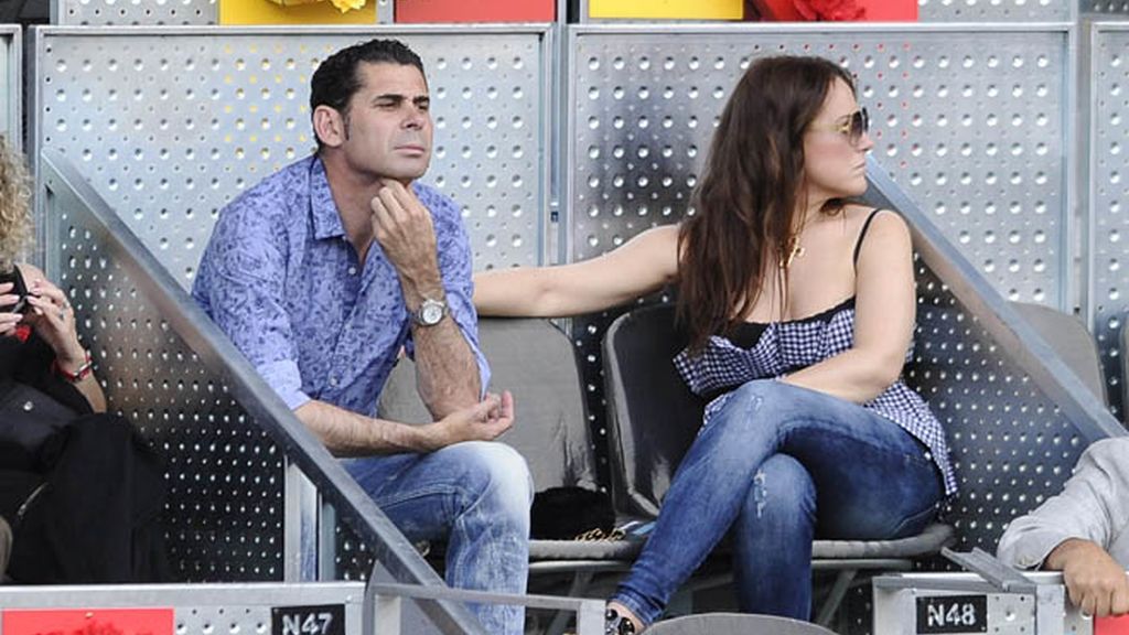 Los futbolistas llevan a sus novias al tenis