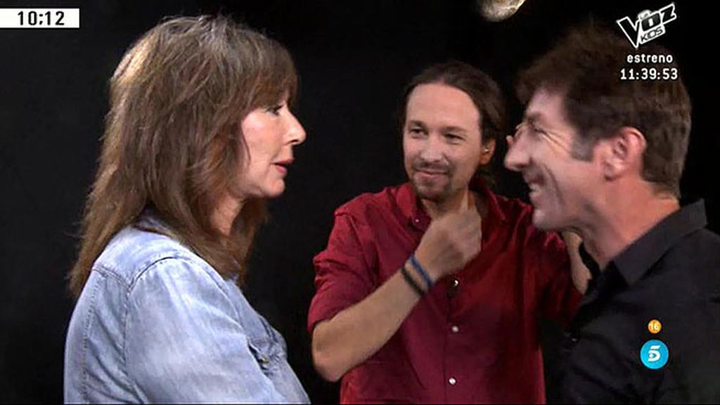 Han salido a correr, han desayunado juntos, comido con el nucleo duro de Podemos...