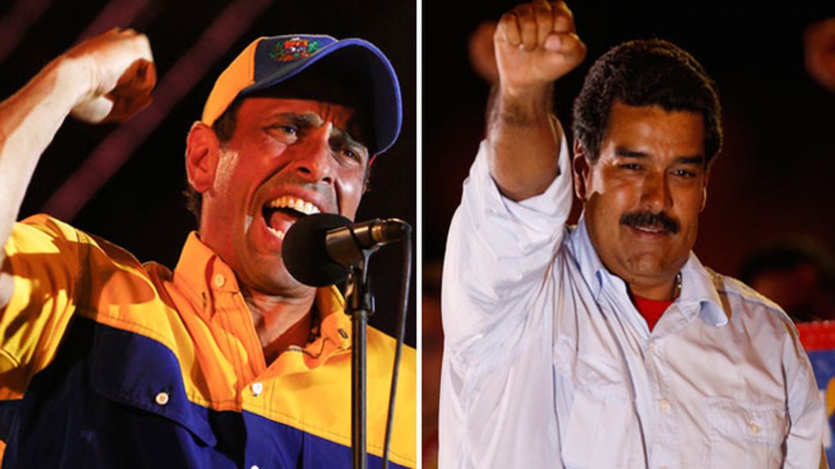 Capriles y Maduro cierran la campaña electoral