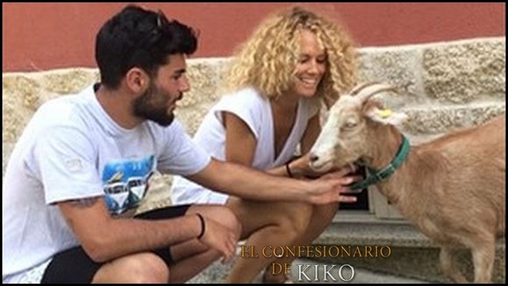 Azahara y Juanma visitan a Hugo y Rubia