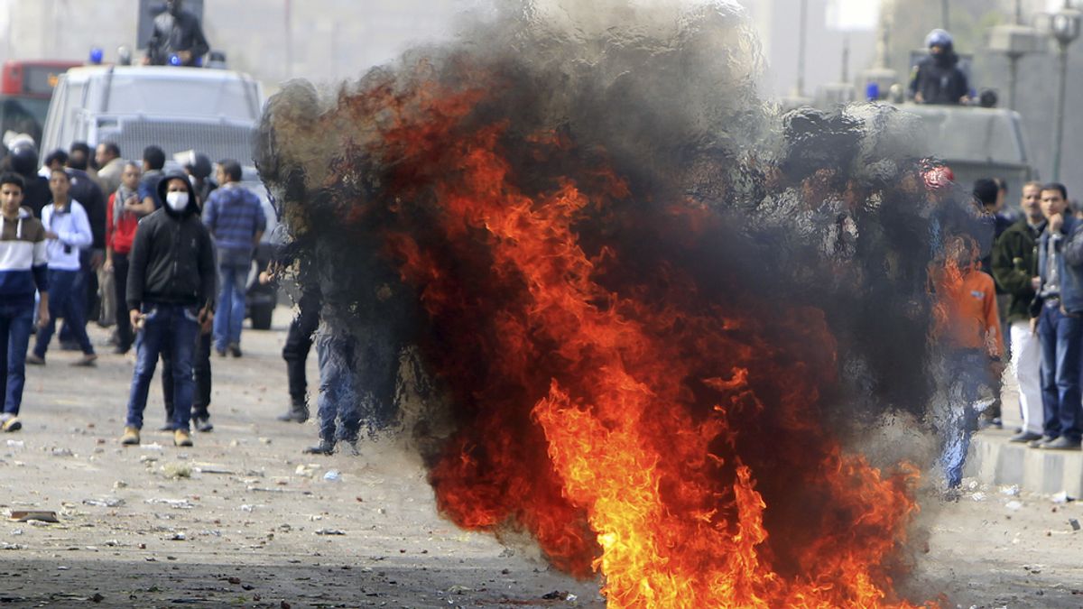 Nuevos enfrentamientos en El Cairo entre Policía y manifestantes