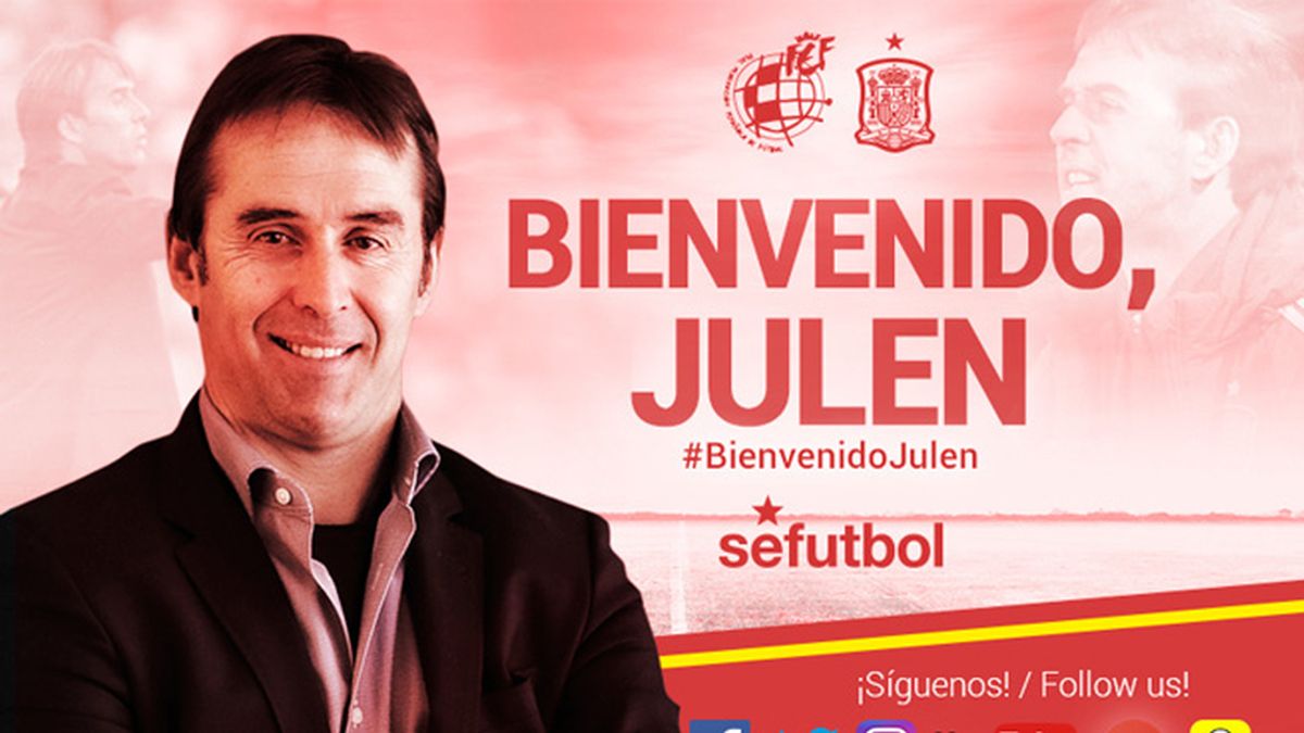 Julen Lopetegui, nuevo seleccionador nacional de fútbol