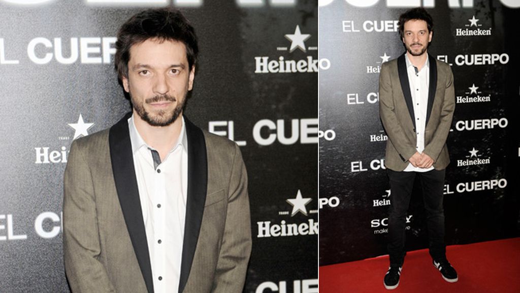 Belén Rueda deja 'solos' a Hugo Silva y Coronado en el estreno de 'El cuerpo'