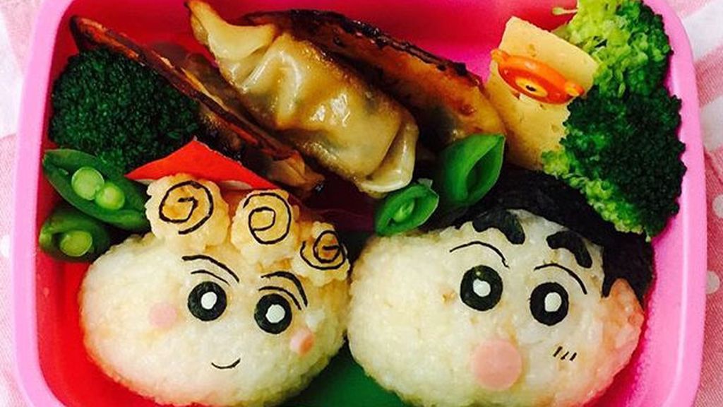 Utiliza todo tipo de alimentos para crear populares personajes de dibujos