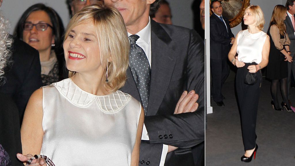 Eugenia Martínez de Irujo, en blanco y negro