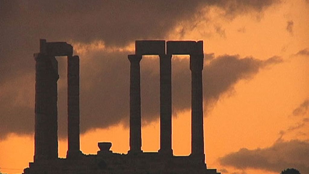 Cabo Sunion en Atenas