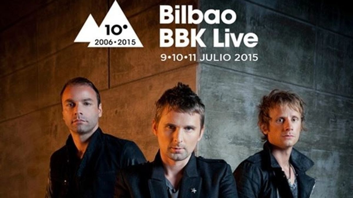 Muse, primer cabeza de cartel del Bilbao BBK Live 2015