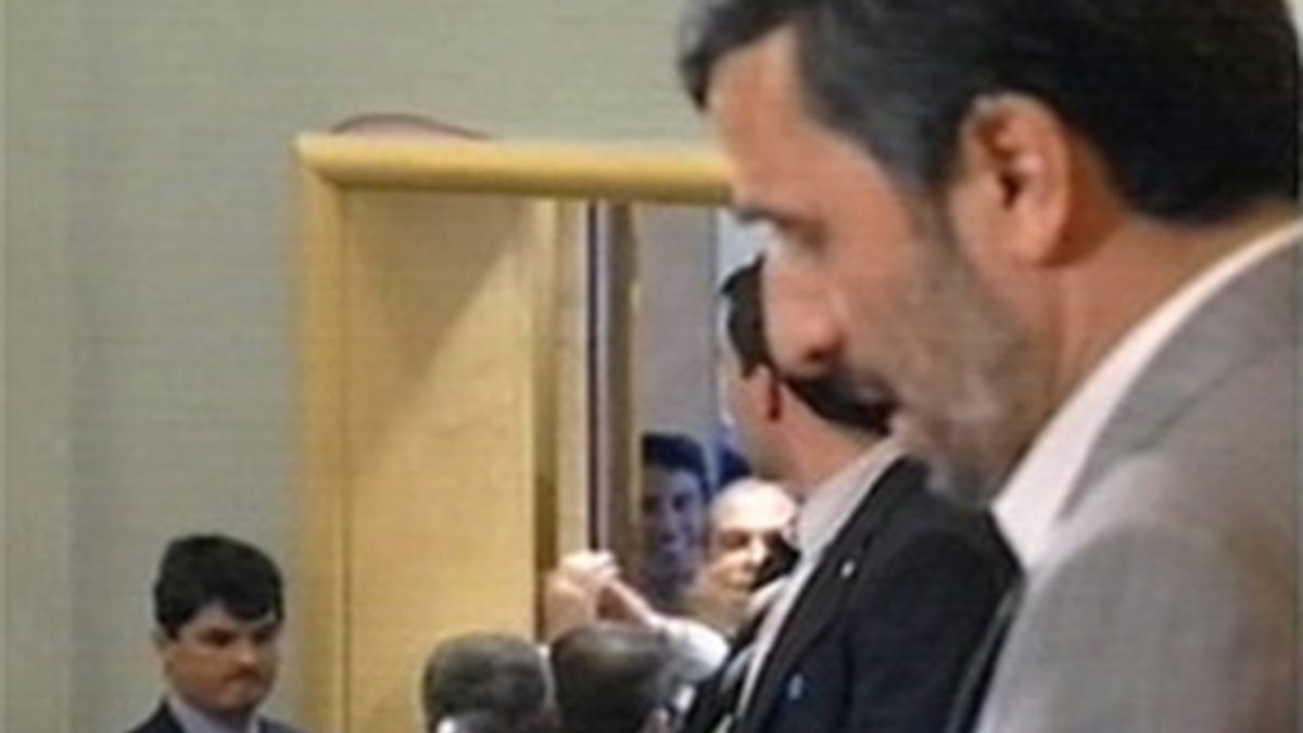 El presidente iraní, Mahmud Ahmadineyad
