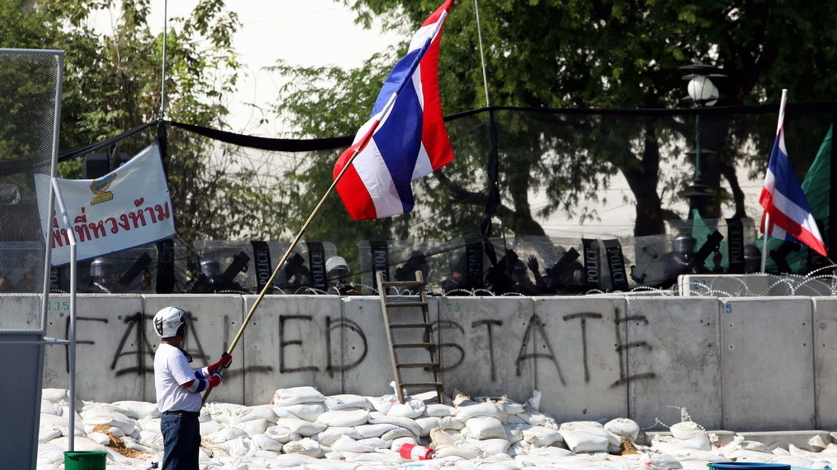 Protestas antigubernamentales en Bangkok