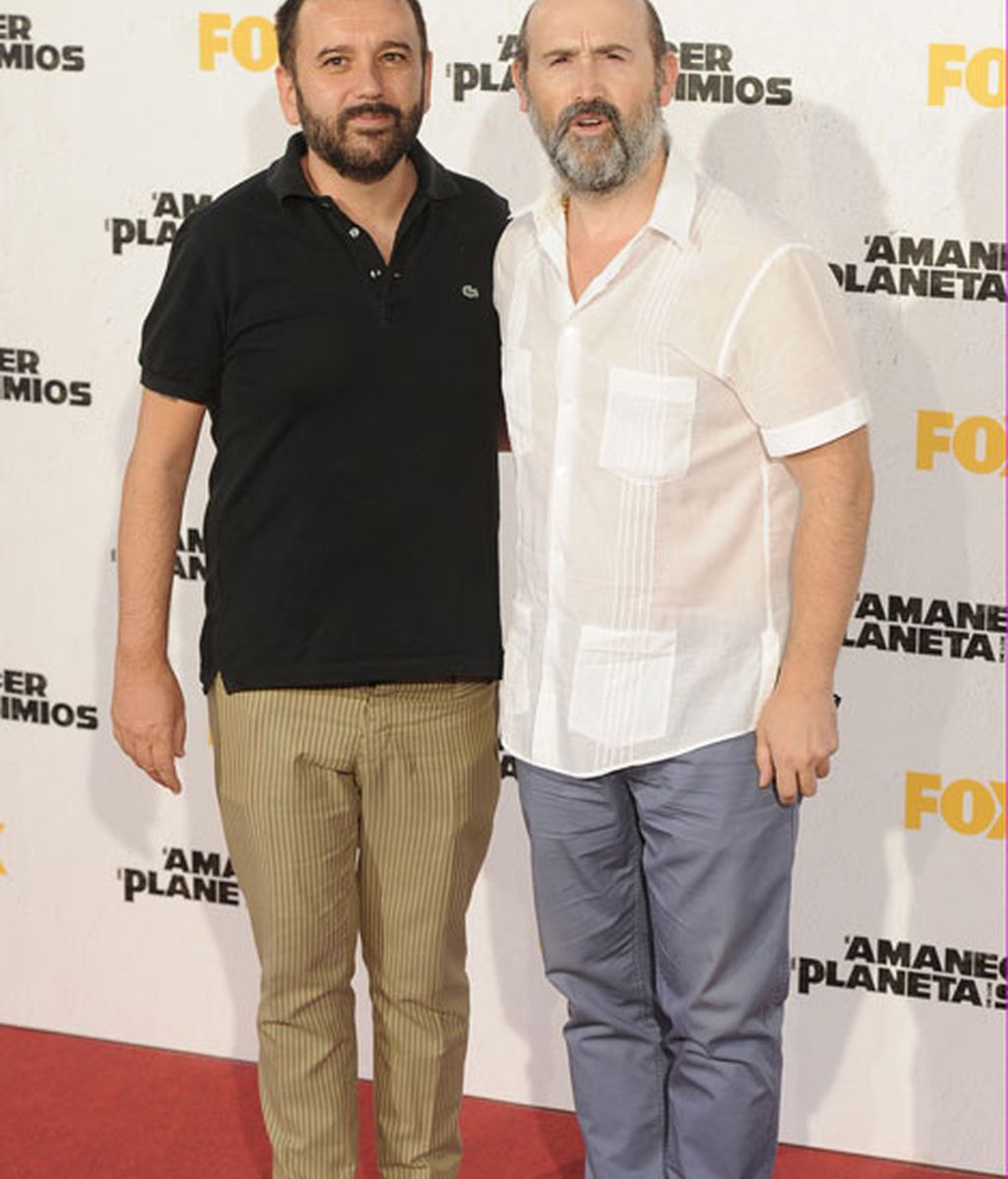 Javier Cámara no se perdió el estreno