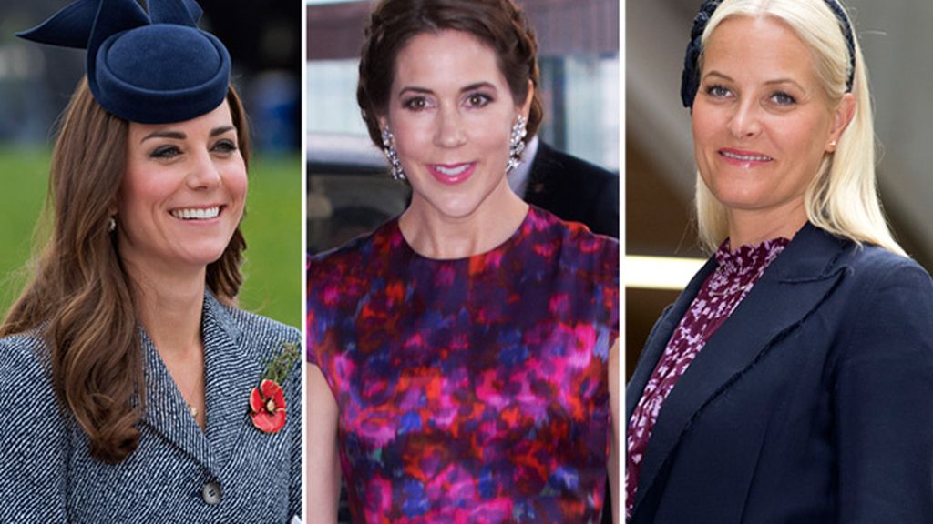 Kate Middleton, Mary Donaldson y Mette-Marit