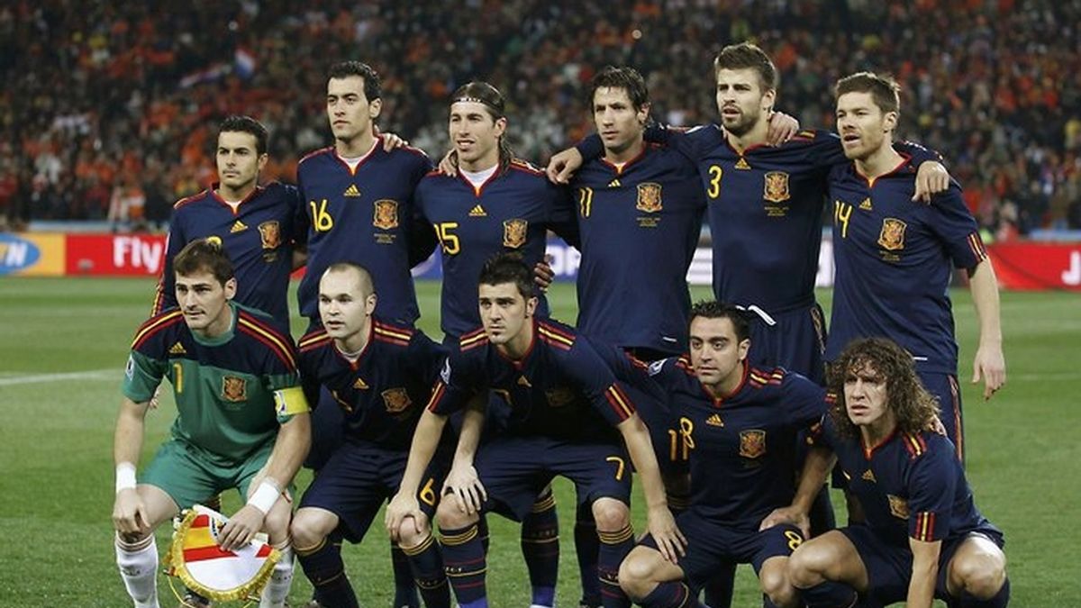 España hace historia en Sudáfrica 2010