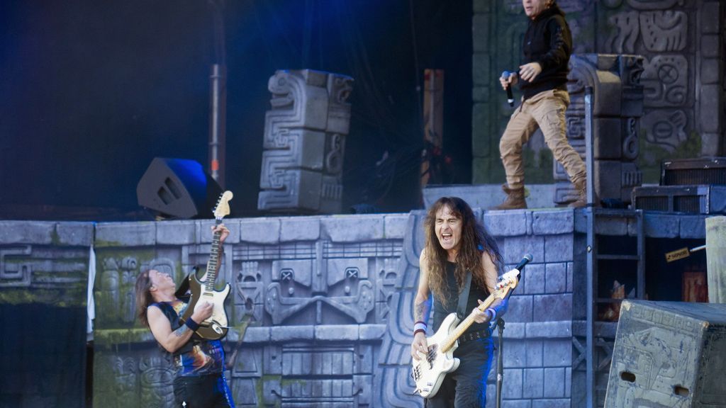 Iron Maiden ‘resucita’ Viveiro a ritmo de heavy metal