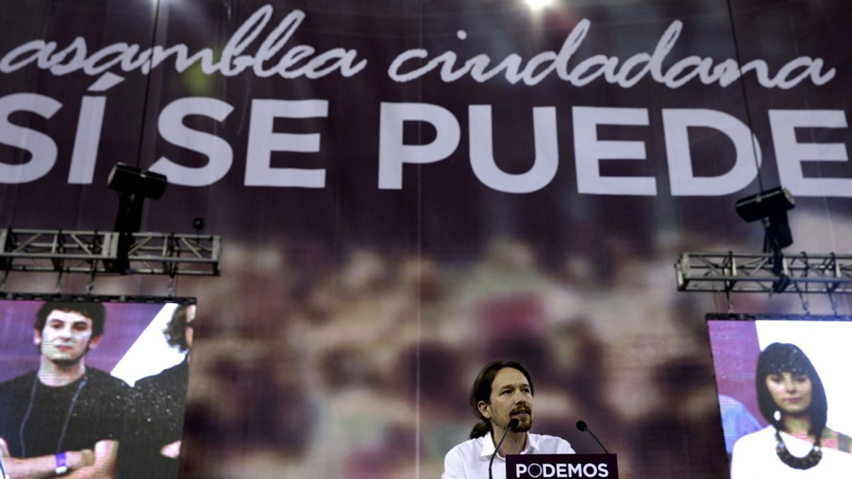 Pablo Iglesias abre la asamblea que somete a examen su modelo de partido.