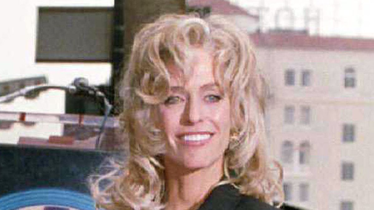 La actriz Farrah Fawcett