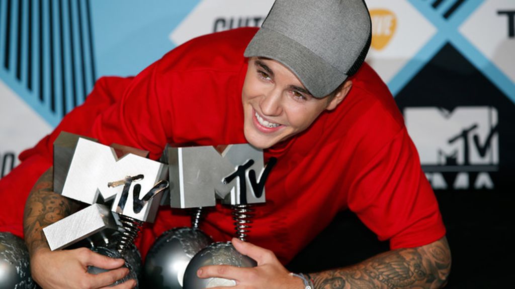 Justin Bieber triunfa en los MTV europeos