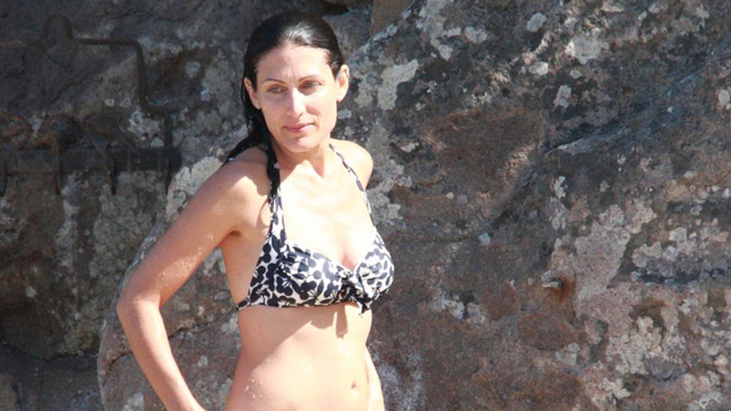 Lisa Edelstein, de House, con su hombre en Sicilia