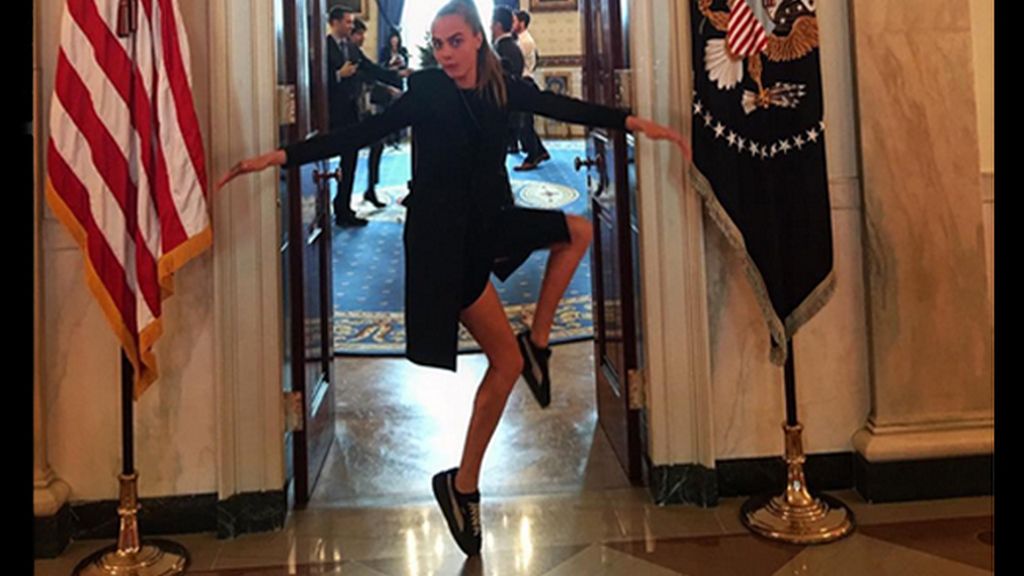 Cara Delevingne se enfrenta a Donald Trump por el cambio climático