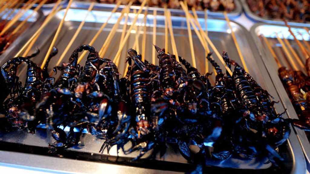 Festival de comida a base de insectos en China