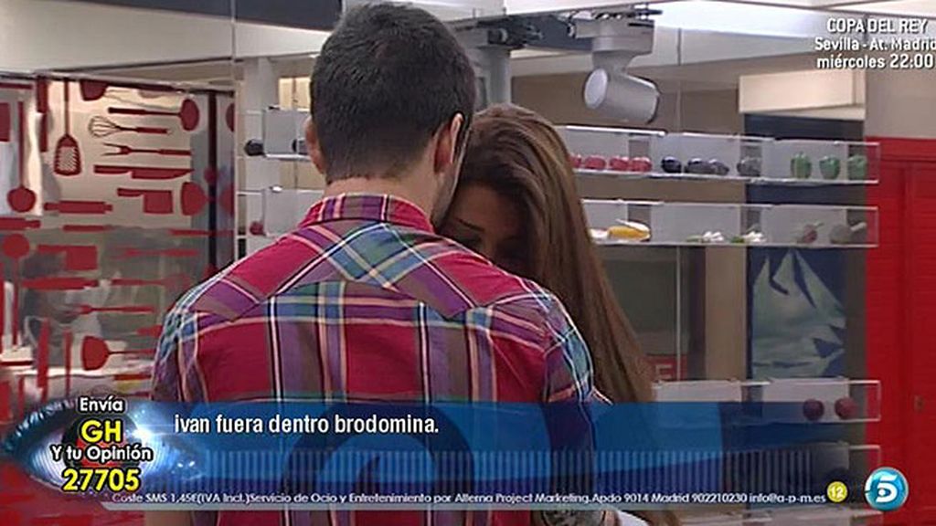 Aunque han intentado distanciartes, los dos concursantes están cada día más juntos