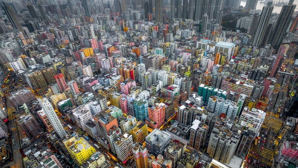 Hong Kong desde el aire, increíbles fotografías tomadas con la ayuda de un dron