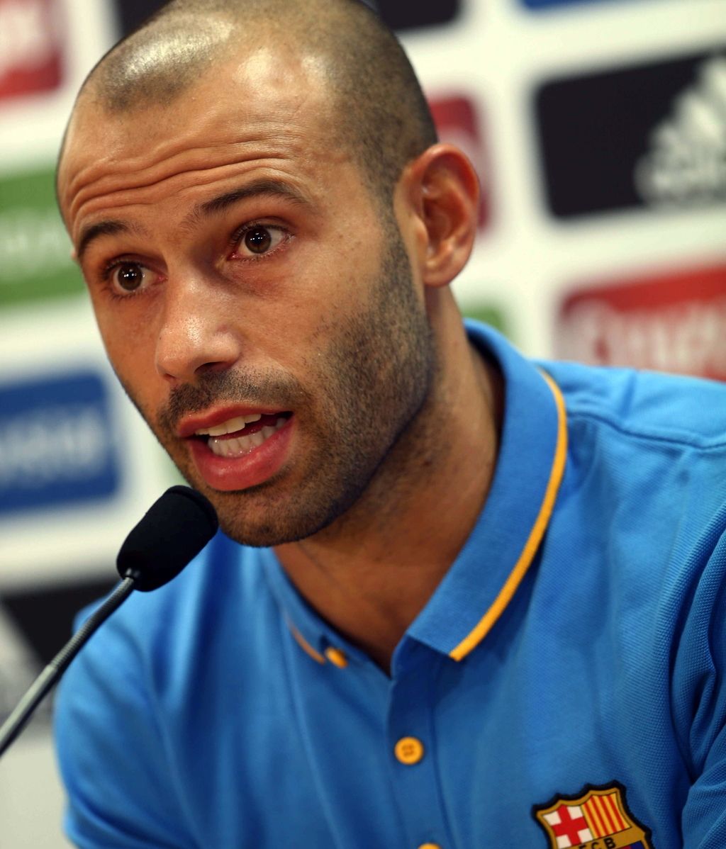 Mascherano: "Para remontar debemos respetar al rival"