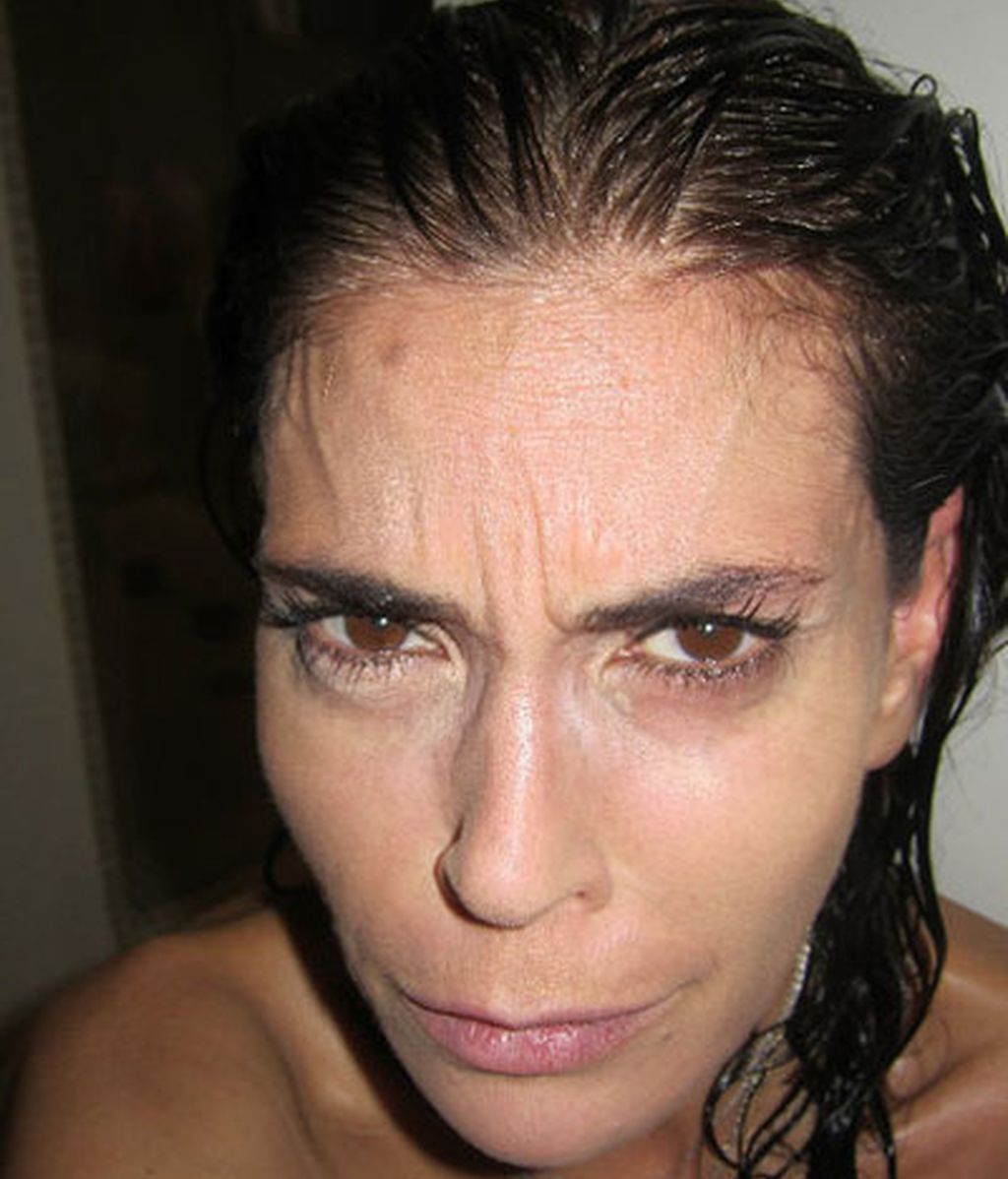 Así es Teri Hatcher cuando sale de la ducha