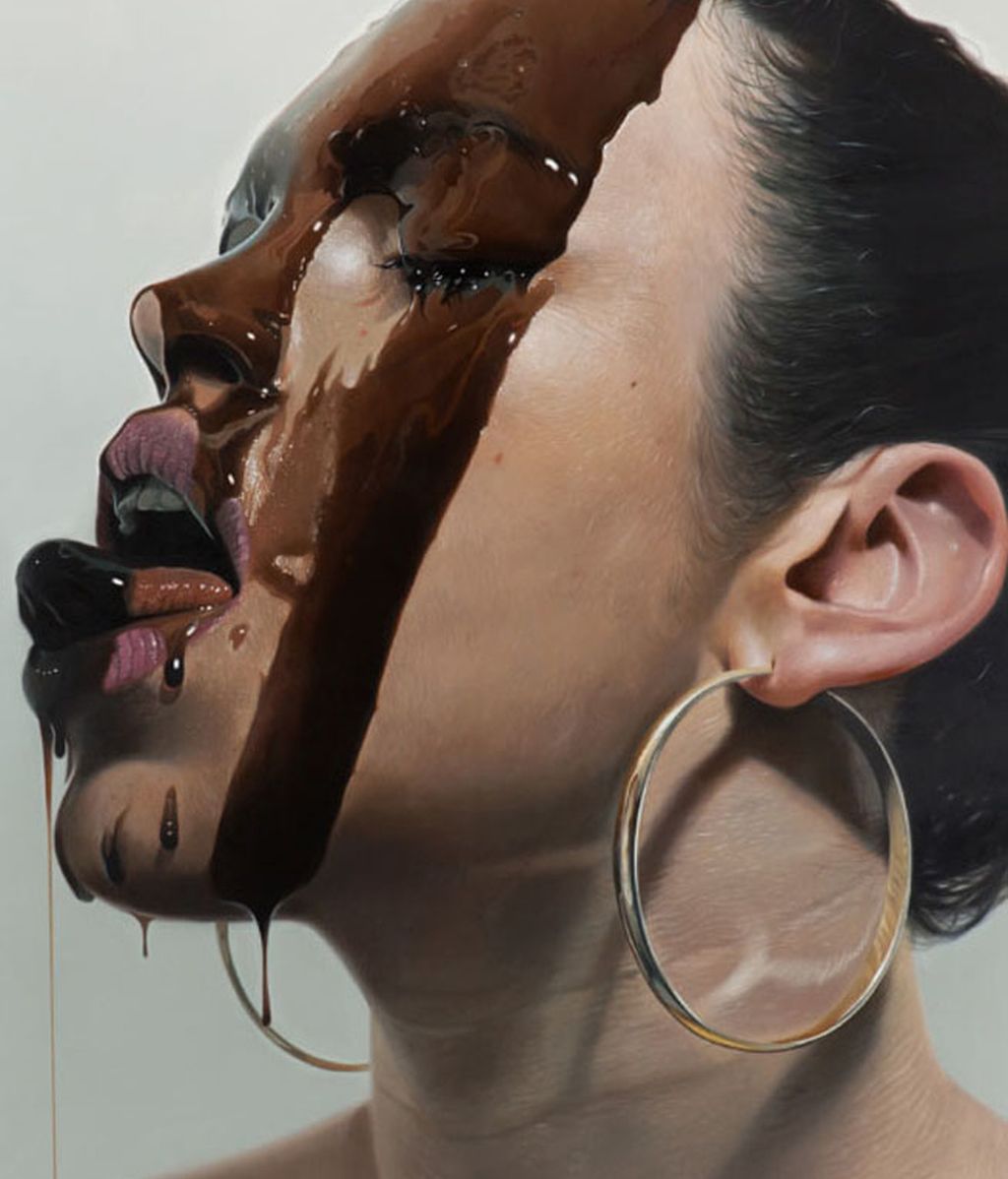 Talento y una técnica muy especial, así son las pinturas de Mike Dargas