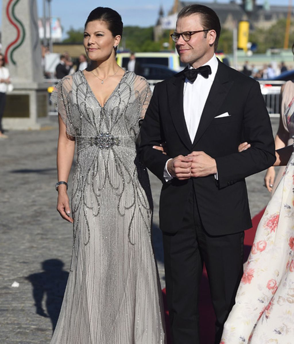 La princesa Victoria de Suecia y su marido, Daniel