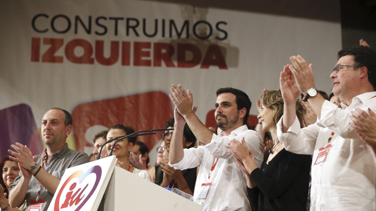 Garzón alaba el acuerdo con Podemos y defiende el futuro de IU en su primer discurso