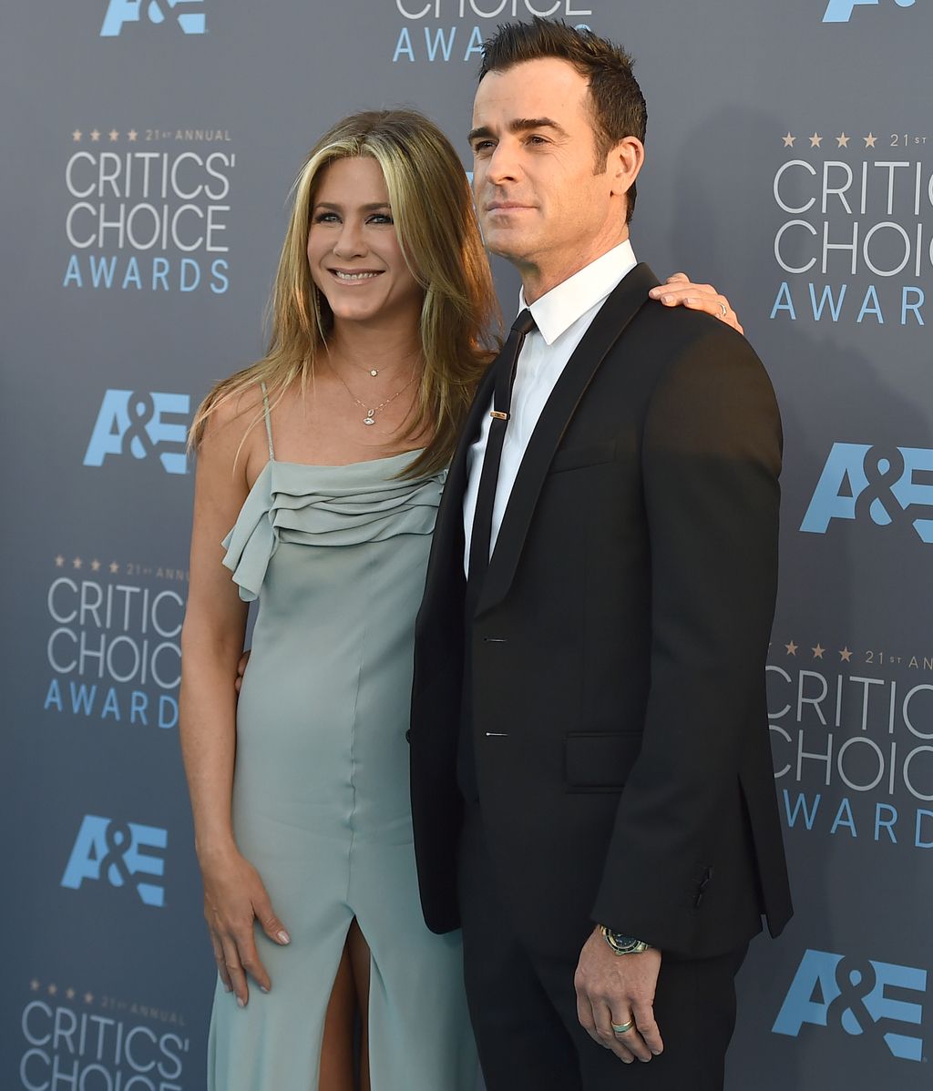 Jennifer Aniston junto a Justin Theroux