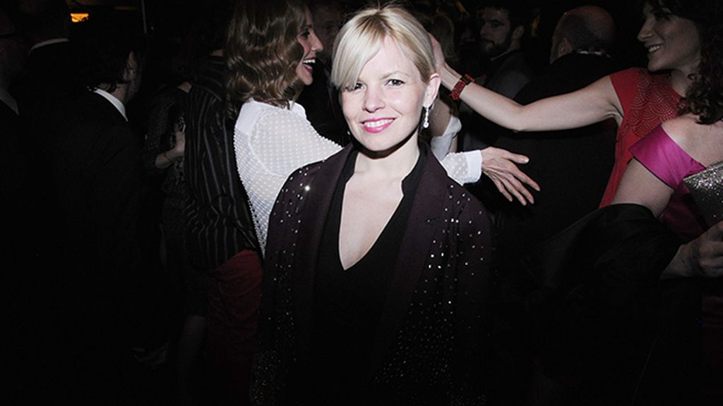 Lluvia Rojo tampoco se perdió la fiesta