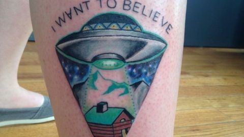 Los mejores tatuajes de ovnis